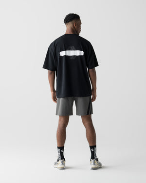 CRONOS PAINT STROKE AIR S/S TEE【BLACK】