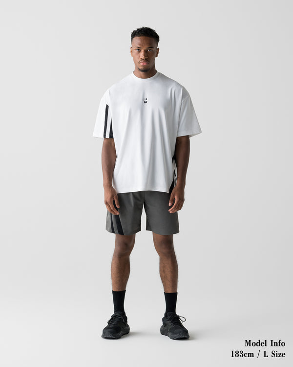 CRONOS SLASH LINE SHORTS【D.GRAY】