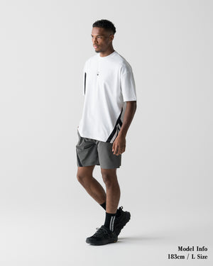 CRONOS SLASH LINE  S/S TEE【WHITE】