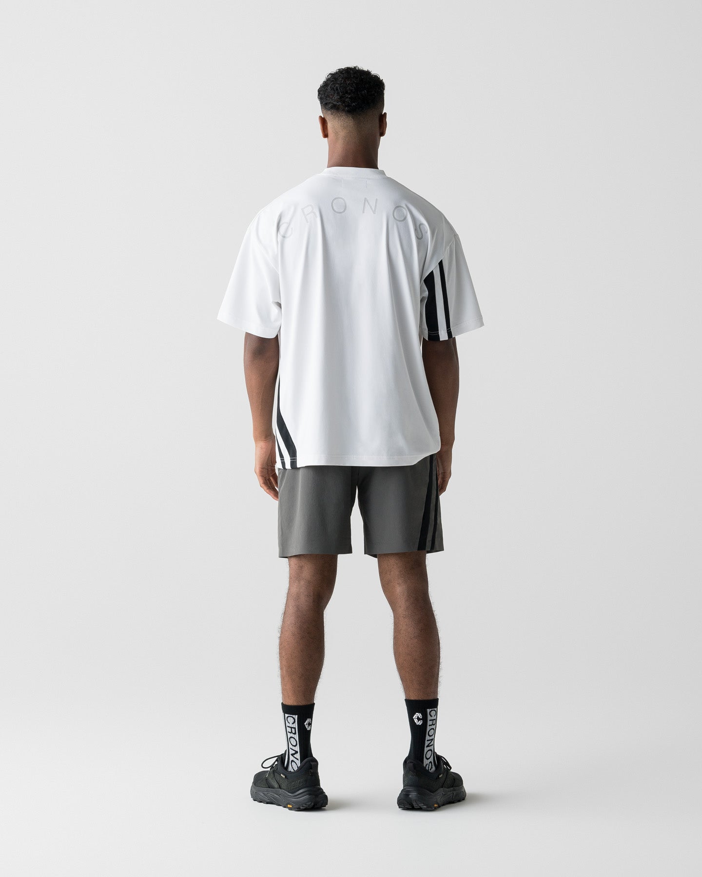 CRONOS SLASH LINE S/S TEE【WHITE】