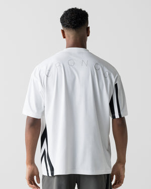 CRONOS SLASH LINE  S/S TEE【WHITE】