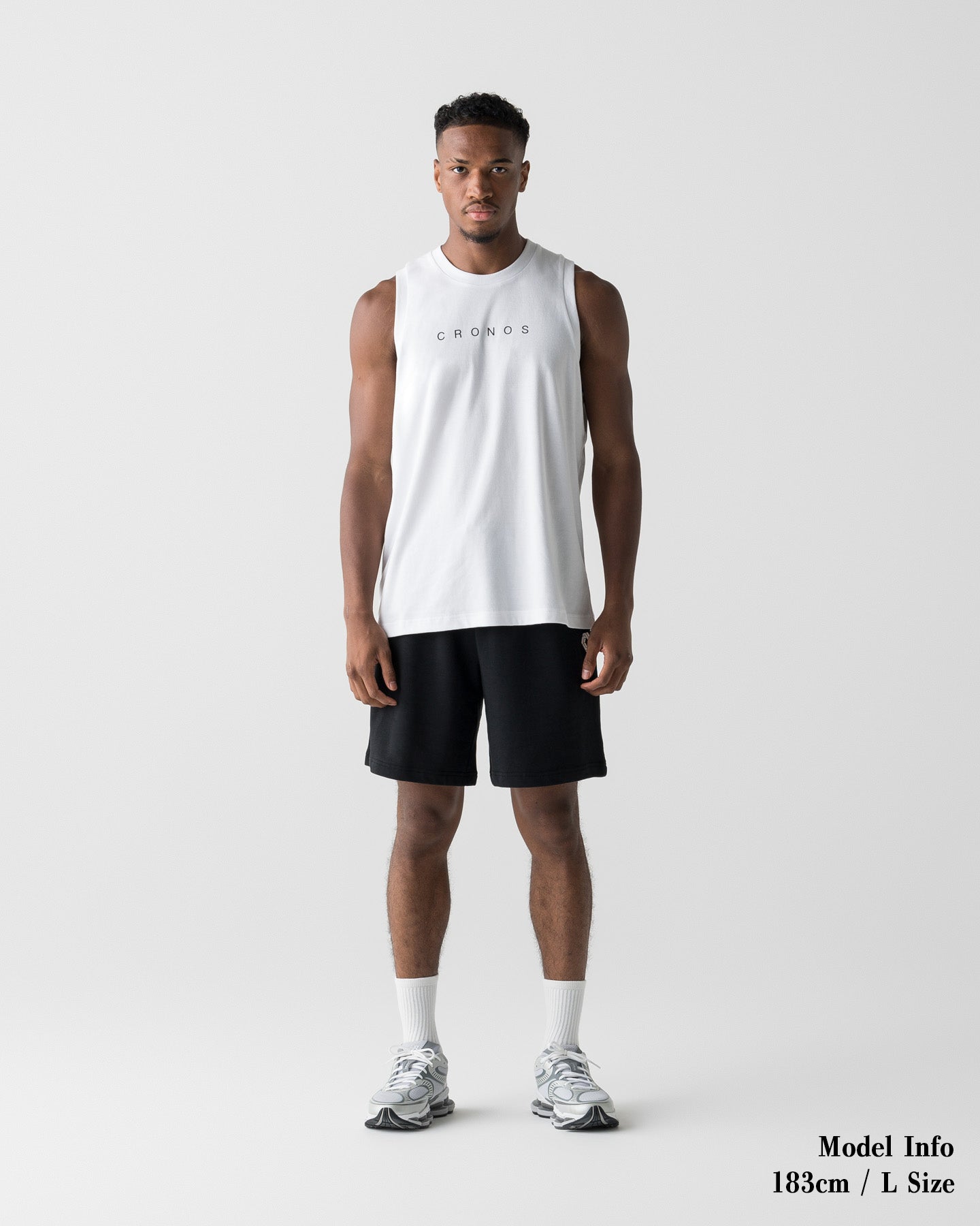 CRONOS CORE SLEEVELESS【WHITE】