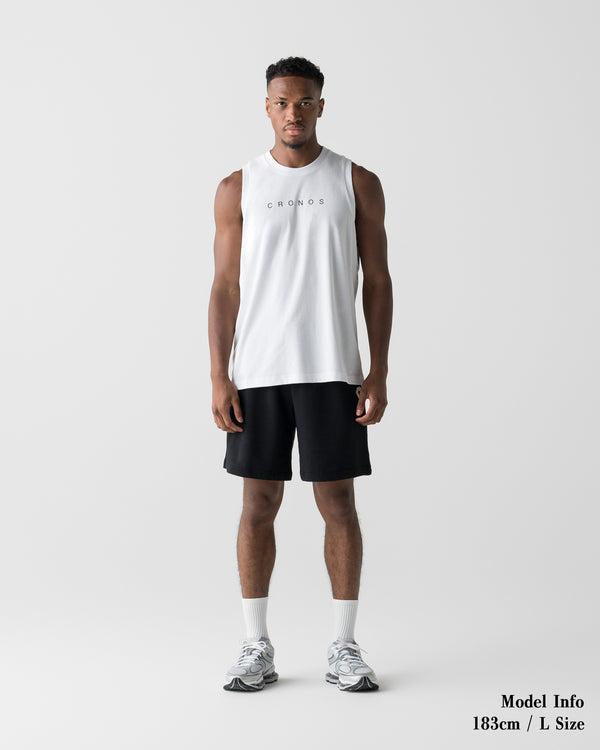 CRONOS CORE SLEEVELESS【WHITE】