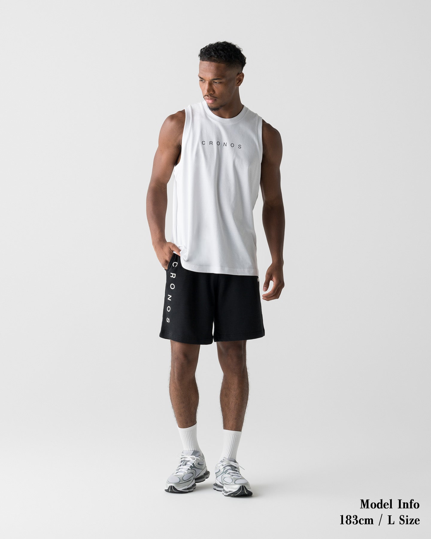 CRONOS CORE SLEEVELESS【WHITE】