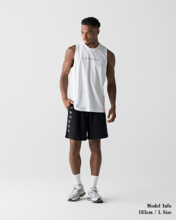 CRONOS CORE SLEEVELESS【WHITE】