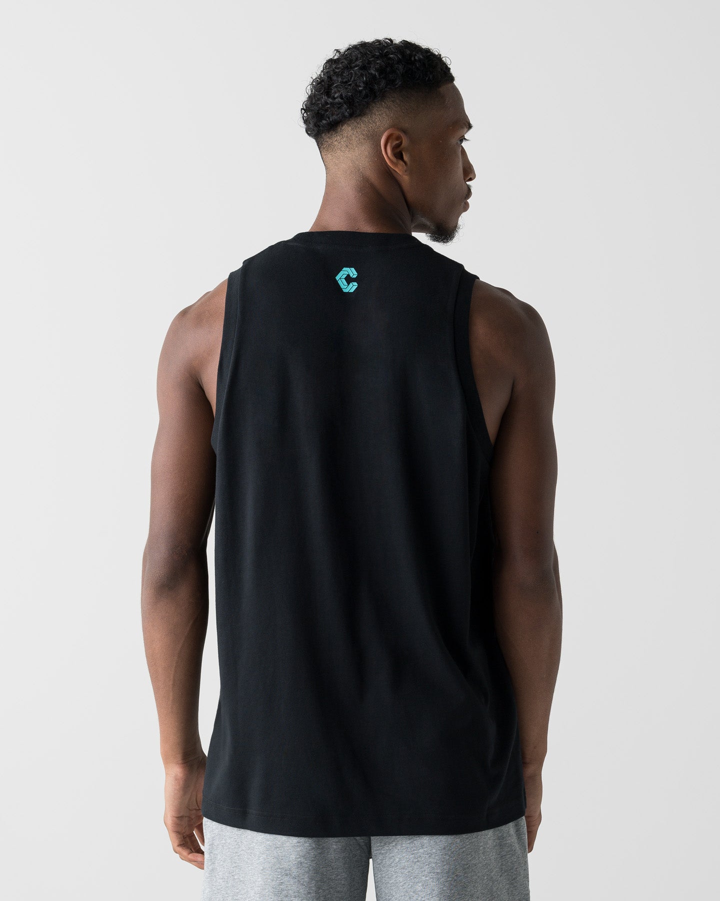 CRONOS CORE SLEEVELESS【BLACK×T.BLUE】