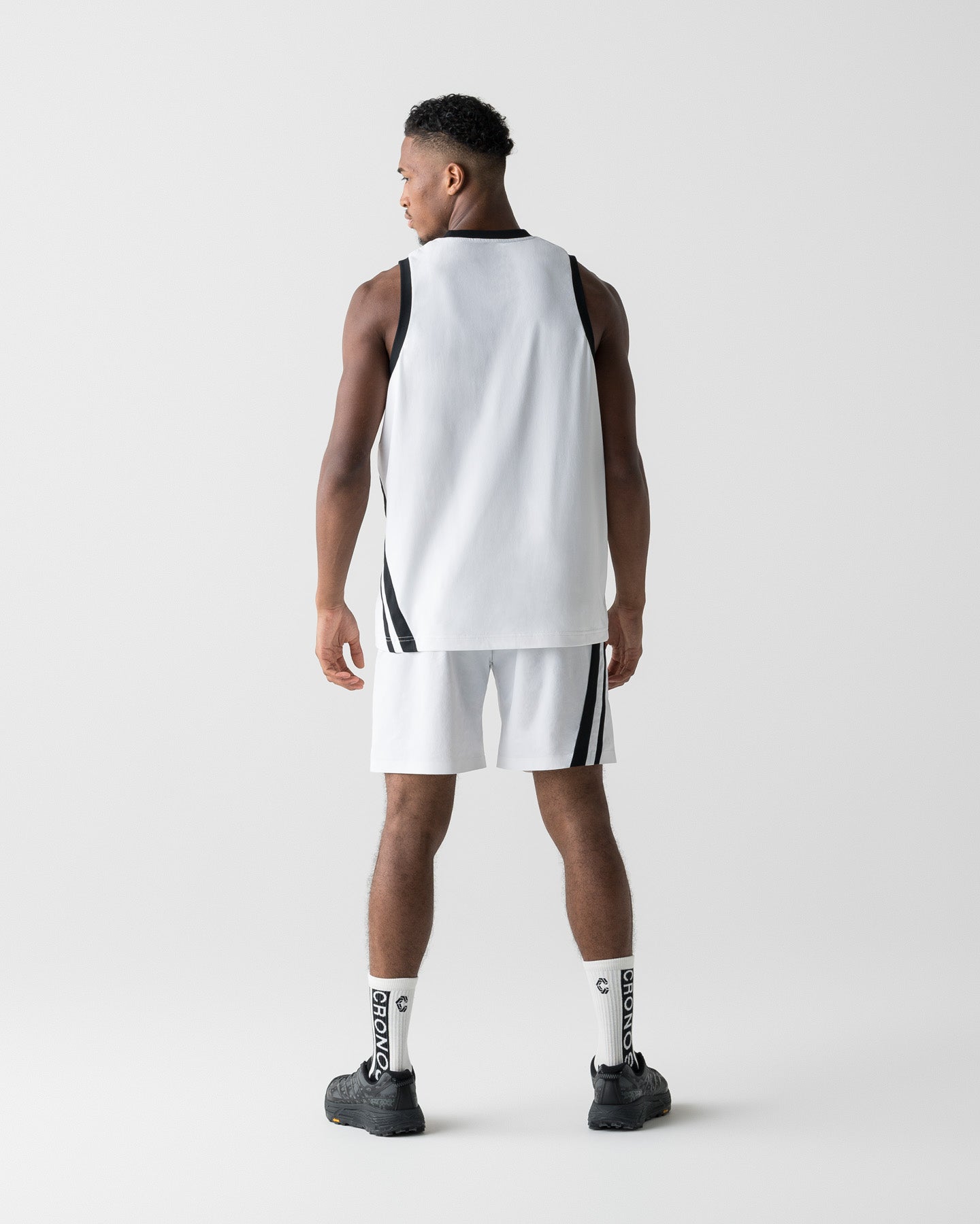 櫻*］様 CRONOS ノースリーブ　Mサイズ CRONOS SLASH LINE SLEEVELESS【WHITE】
