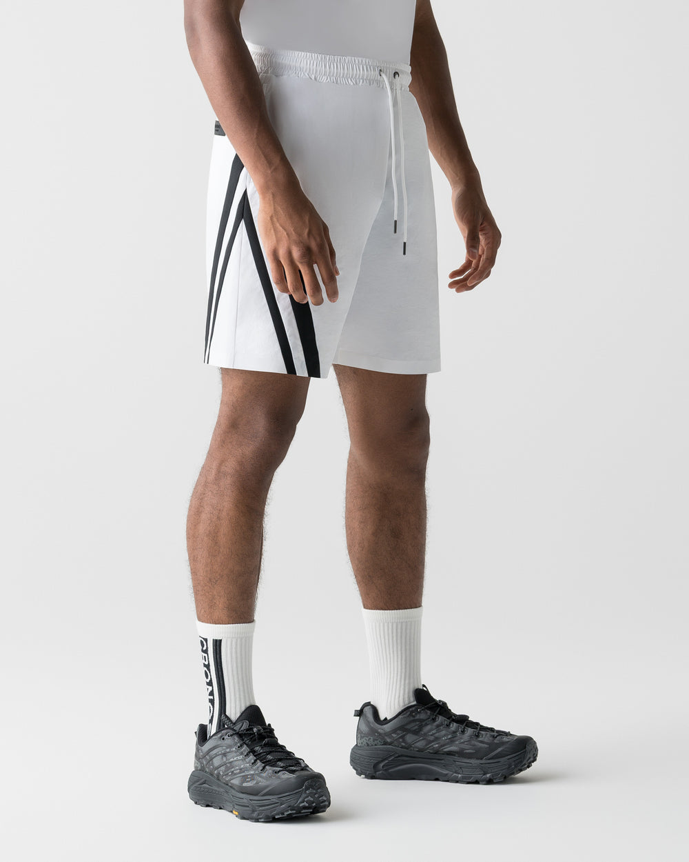 CRONOS SLASH LINE SHORTS【WHITE】