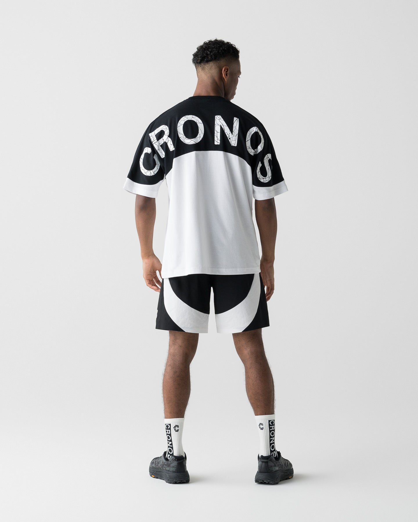 CRONOS VECTOR SHORTS【BLACK×WHITE】