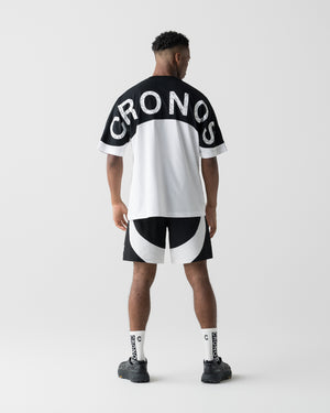 CRONOS VECTOR SHORTS【BLACK×WHITE】