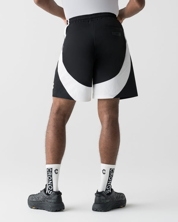 CRONOS VECTOR SHORTS【BLACK×WHITE】