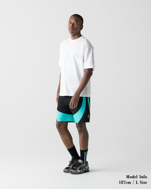 CRONOS VECTOR SHORTS【BLACK×T.BLUE】