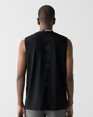 CRONOS 3D AIR MESH SLEEVELESS【BLACK】