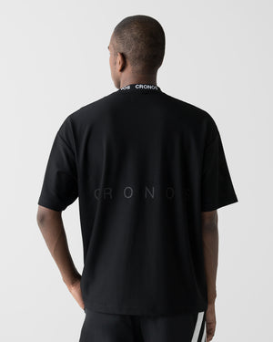 CRONOS 3D AIR MESH S/S TEE【BLACK】
