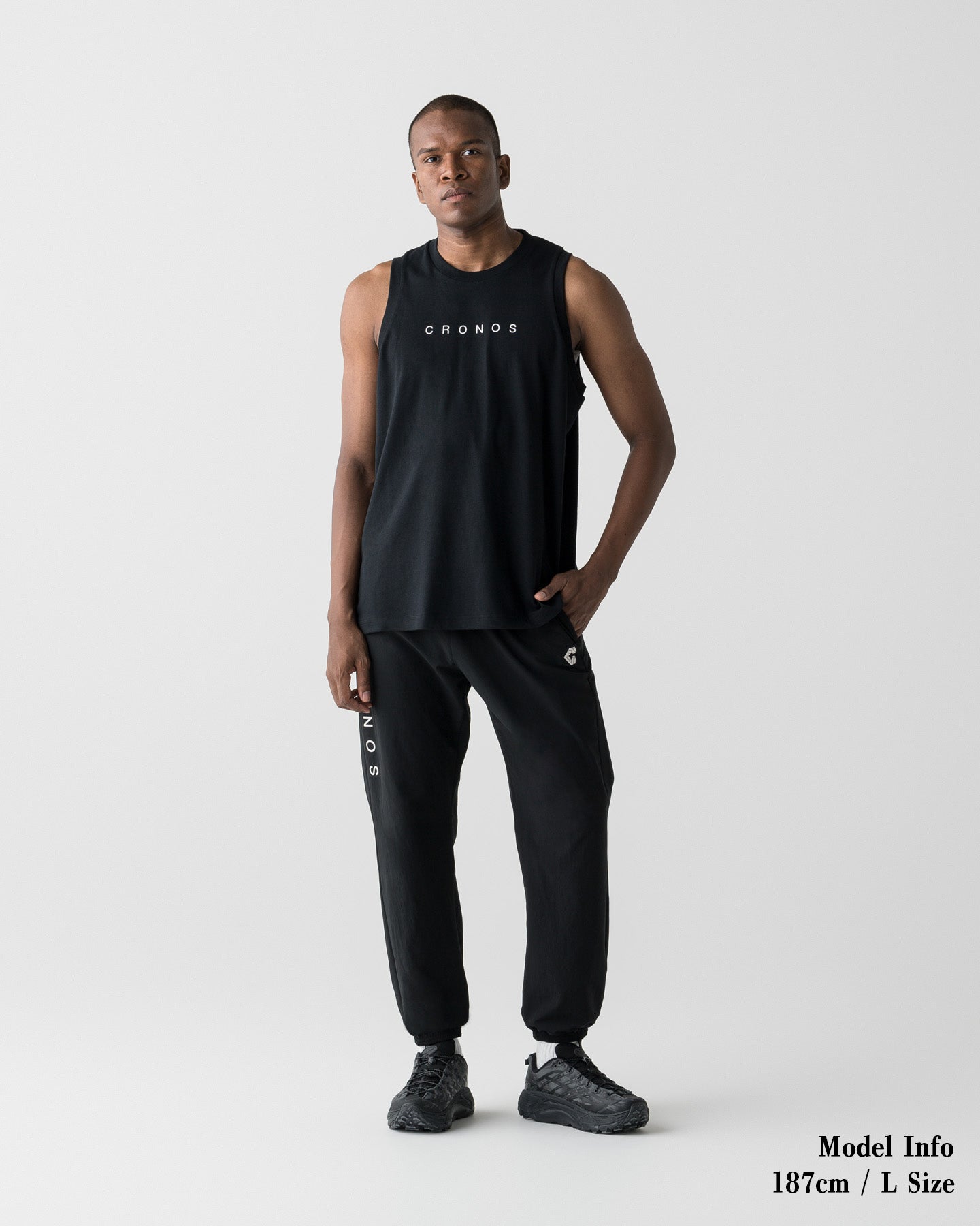 CRONOS CORE SLEEVELESS【BLACK】