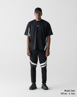 CRONOS SLASH LINE PANTS【BLACK】