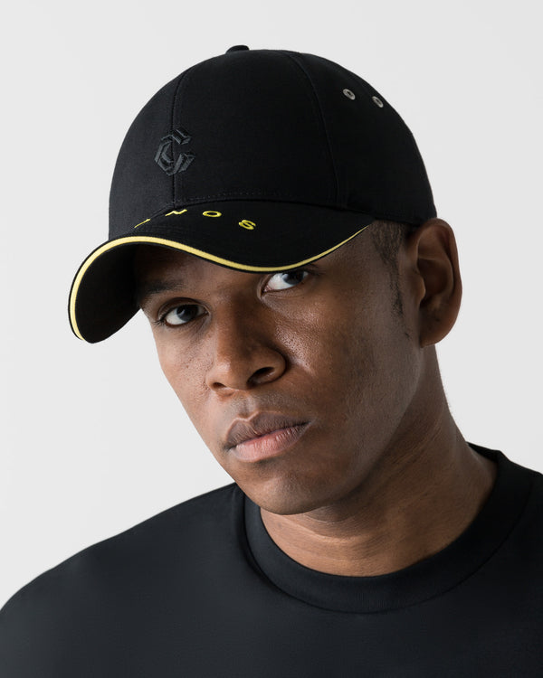 CRONOS OUTLINE CAP [BLACK x YELLOW]