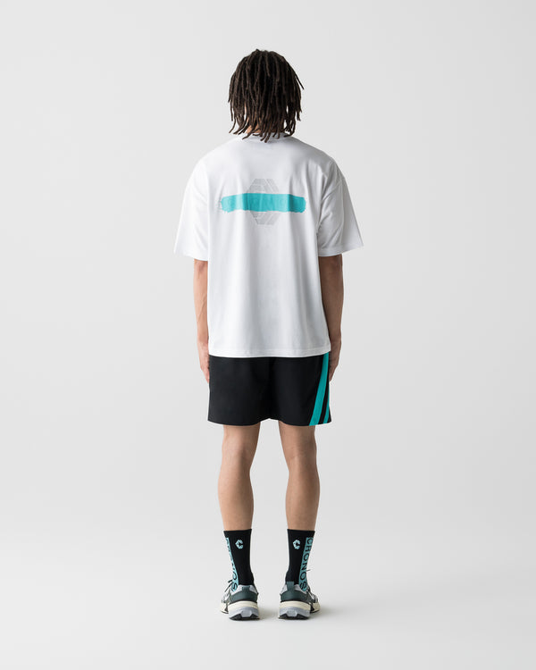 CRONOS PAINT STROKE AIR S/S TEE【WHITE】