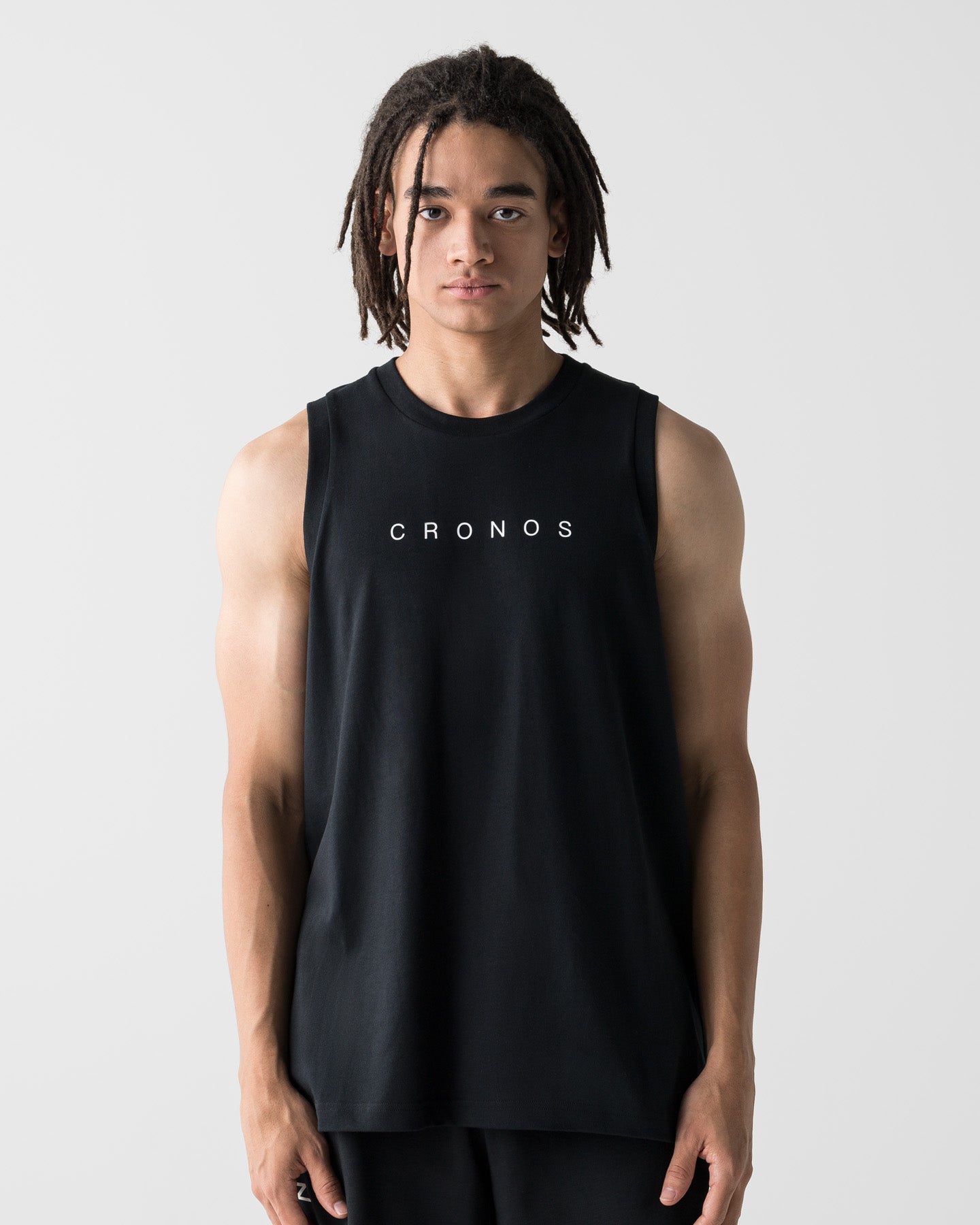CRONOS クロノス　ベスト　黒　XL. CRONOS MEN