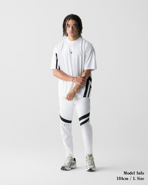 CRONOS SLASH LINE  S/S TEE【WHITE】