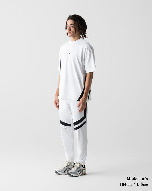 CRONOS SLASH LINE  S/S TEE【WHITE】
