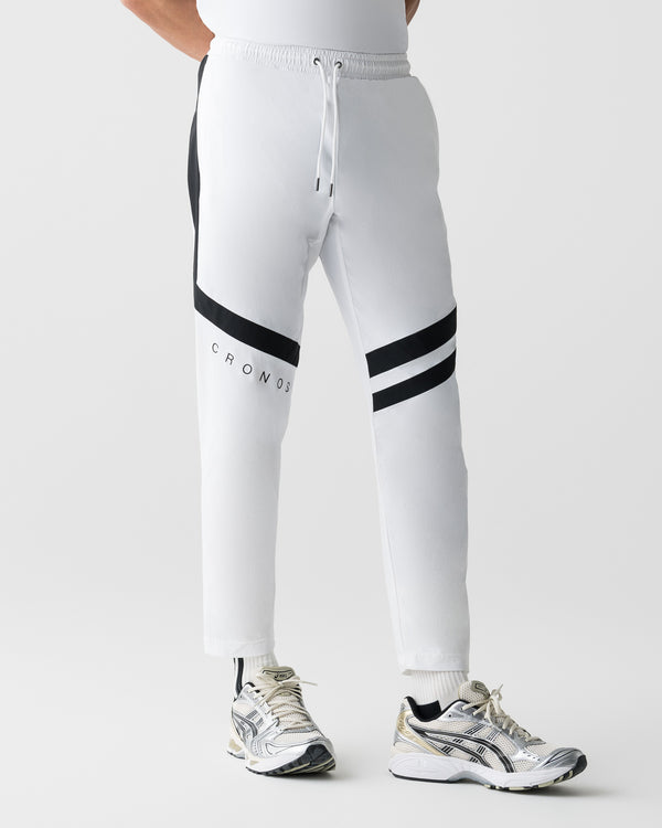 CRONOS SLASH LINE PANTS【WHITE】