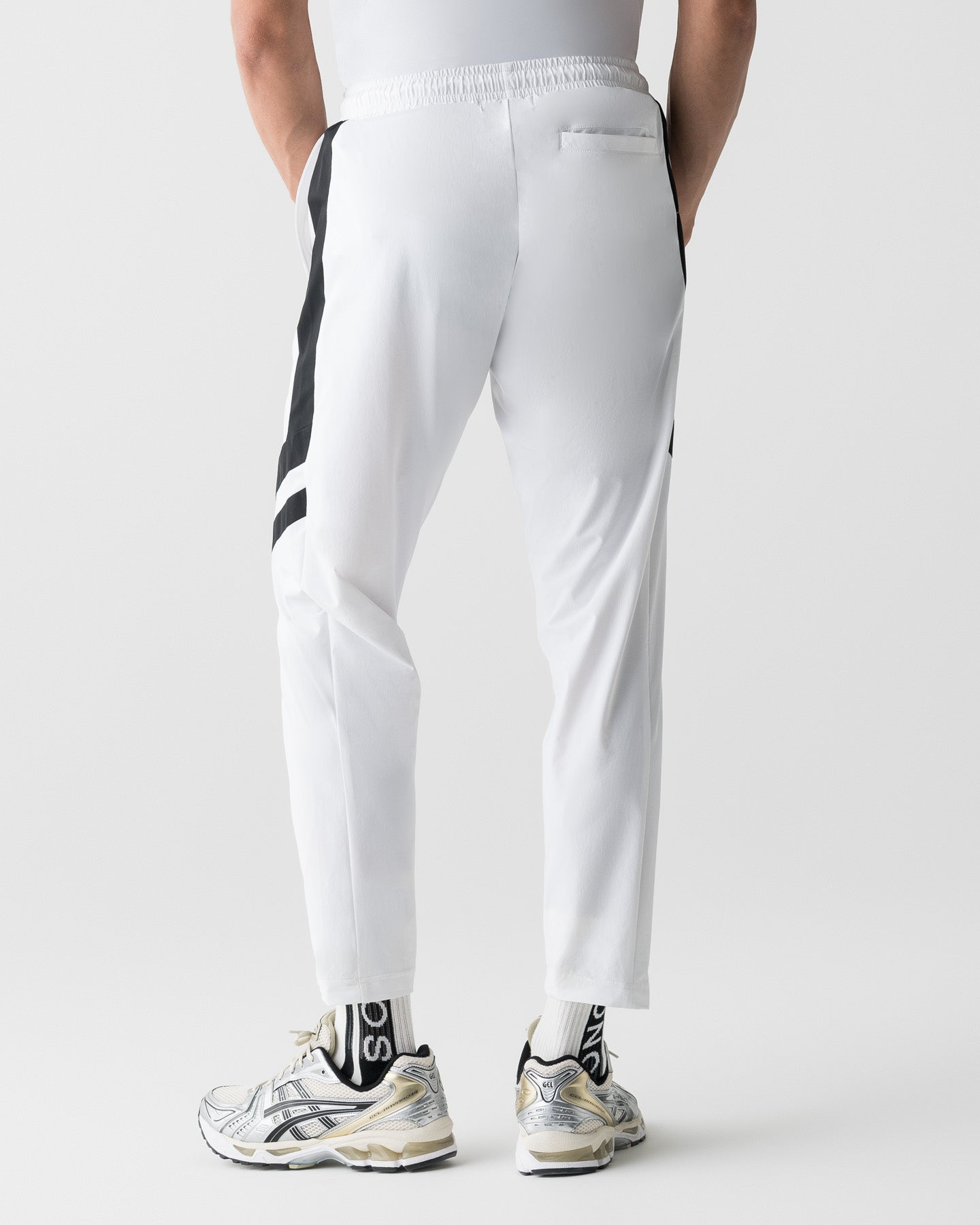 CRONOS SLASH LINE PANTS【WHITE】