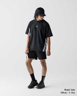 CRONOS SLASH LINE SHORTS【BLACK】