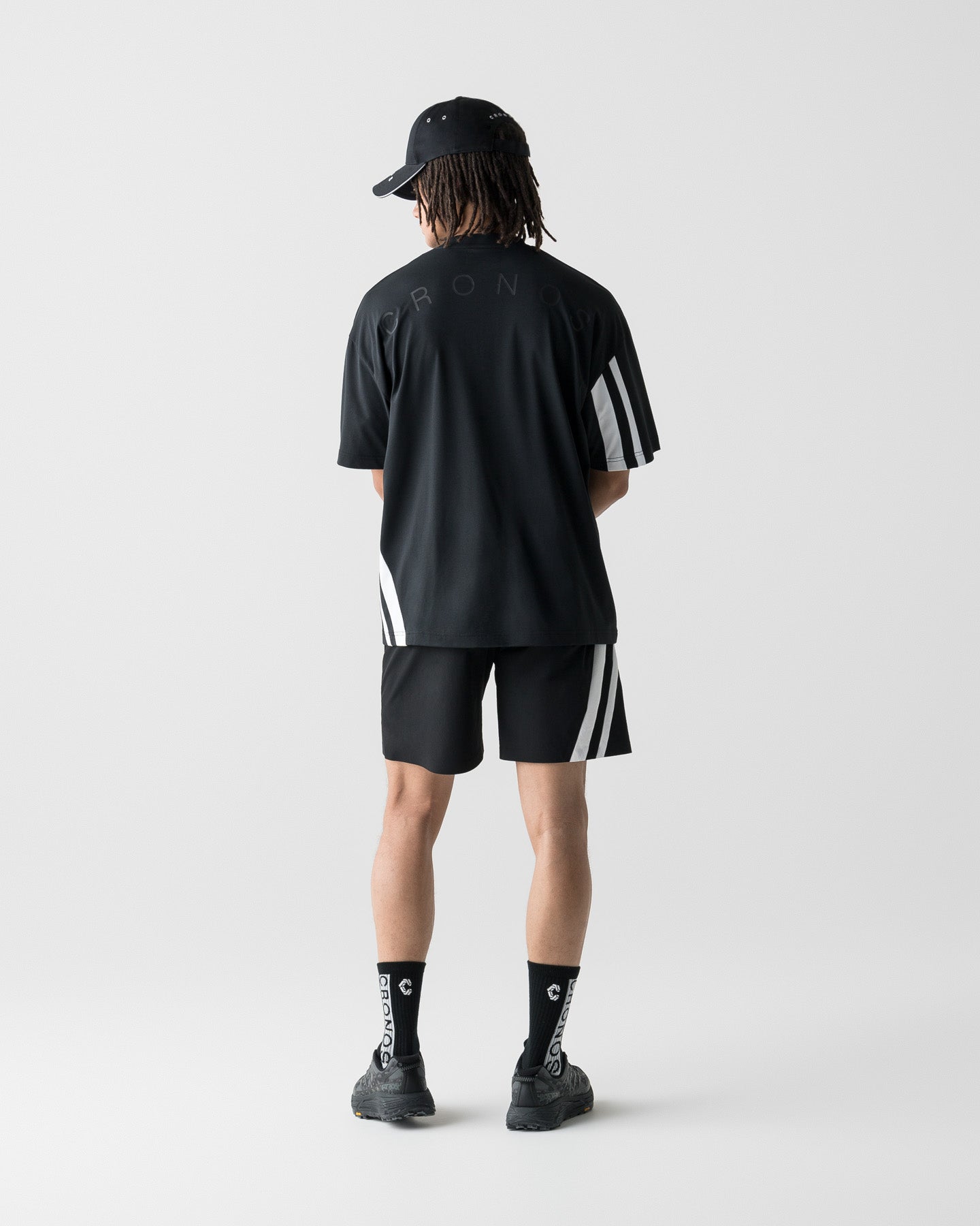 CRONOS SLASH LINE S/S TEE【BLACK】