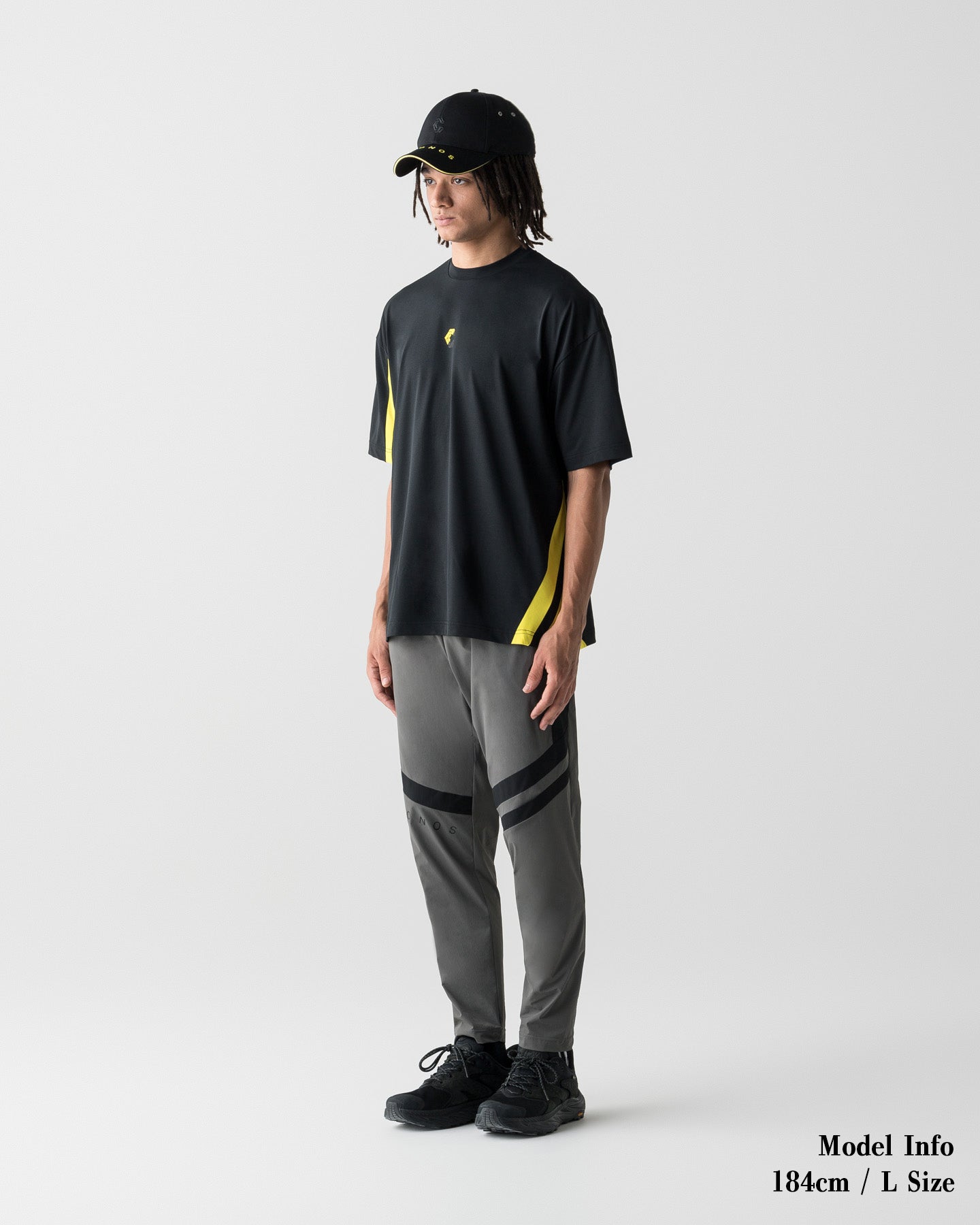 CRONOS SLASH LINE PANTS【D.GRAY】
