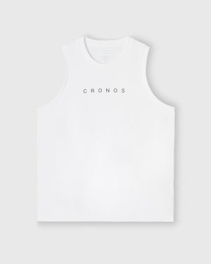 CRONOS CORE SLEEVELESS【WHITE】