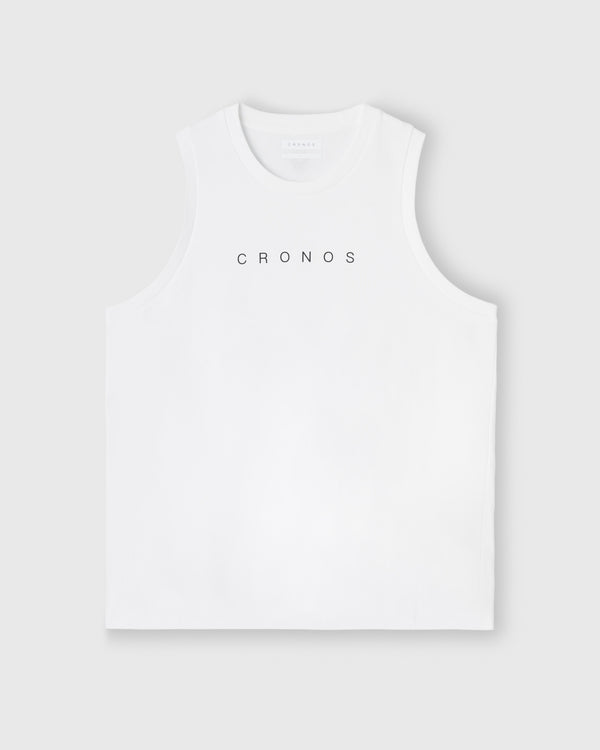 CRONOS CORE SLEEVELESS【WHITE】