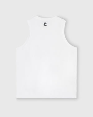 CRONOS CORE SLEEVELESS【WHITE】
