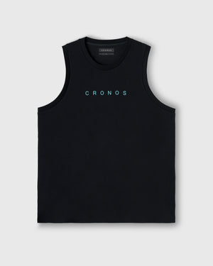 CRONOS CORE SLEEVELESS【BLACK×T.BLUE】
