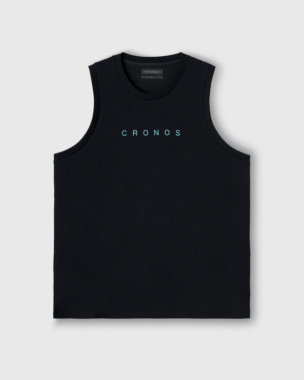 CRONOS CORE SLEEVELESS【BLACK×T.BLUE】