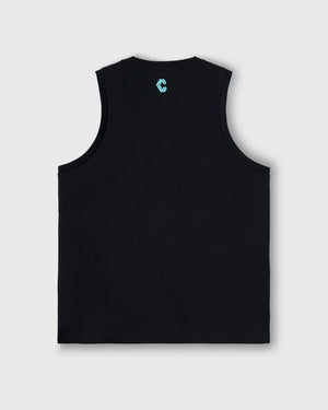 CRONOS CORE SLEEVELESS【BLACK×T.BLUE】