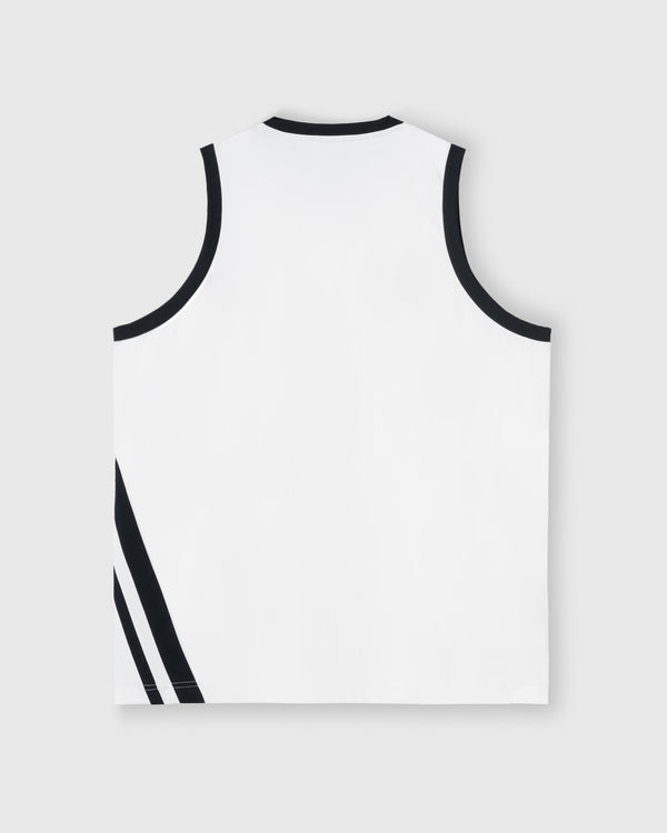 CRONOS SLASH LINE SLEEVELESS【WHITE】