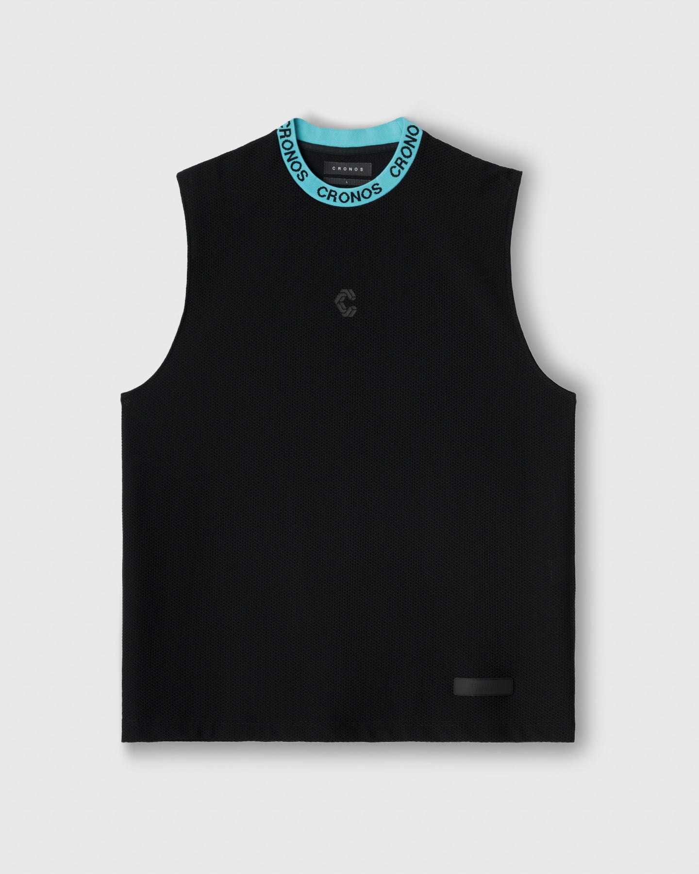 CRONOS 3D AIR MESH SLEEVELESS【BLACK×T.BLUE】