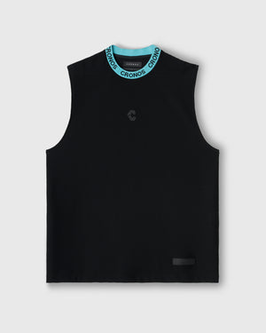 CRONOS 3D AIR MESH SLEEVELESS [BLACK x T.BLUE]
