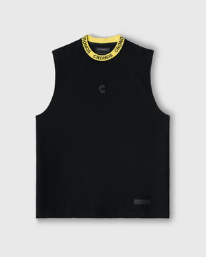 CRONOS 3D AIR MESH SLEEVELESS【BLACK x YELLOW】