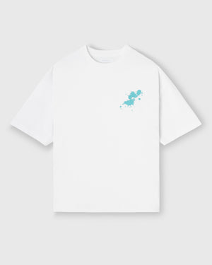 CRONOS PAINT STROKE AIR S/S TEE【WHITE】