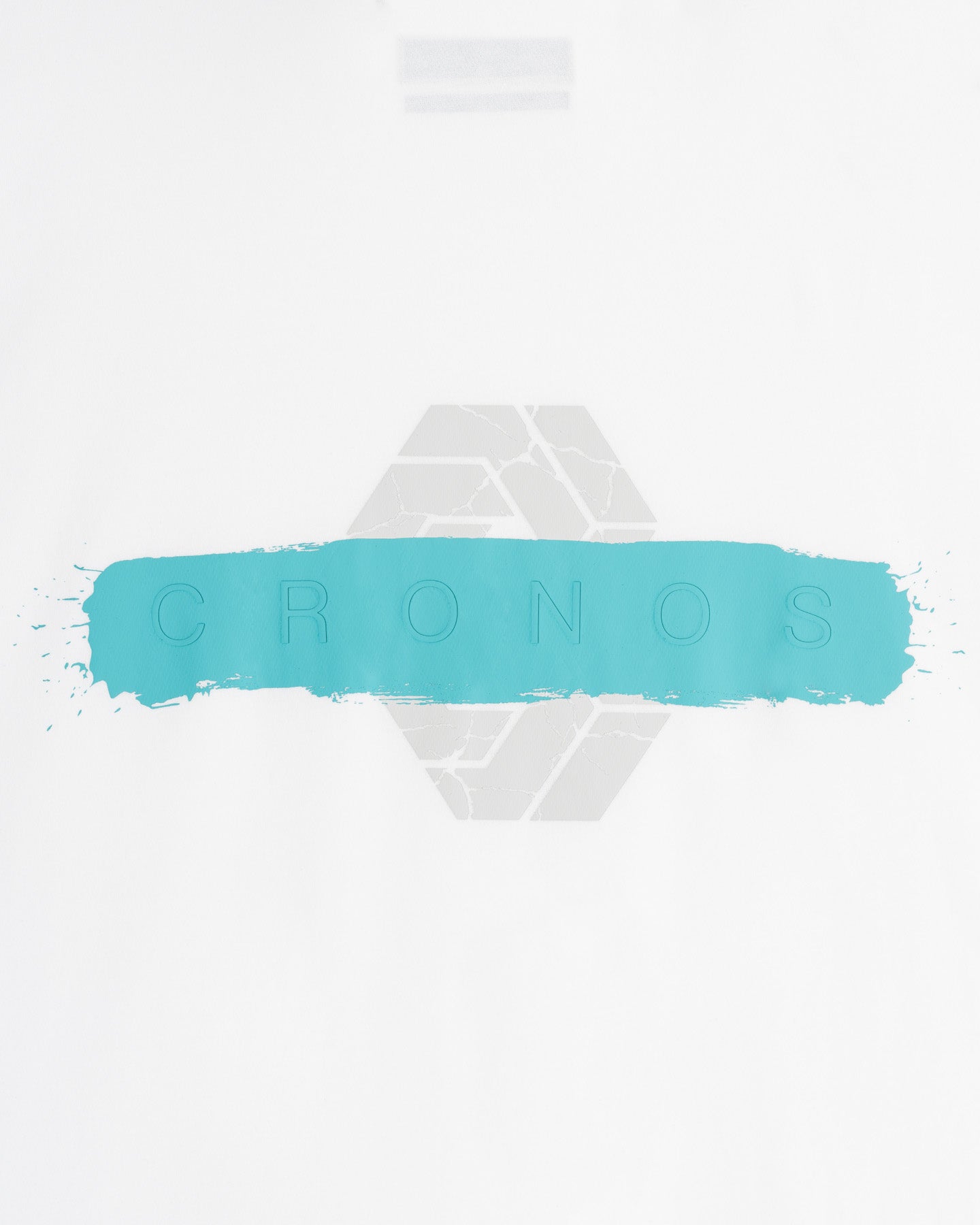 CRONOS PAINT STROKE AIR S/S TEE【WHITE】