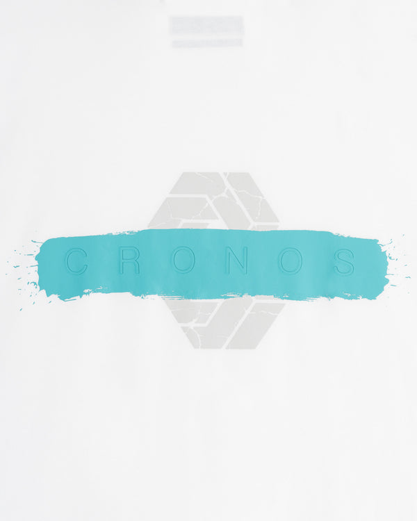 CRONOS PAINT STROKE AIR S/S TEE【WHITE】