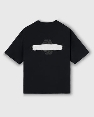 CRONOS PAINT STROKE AIR S/S TEE【BLACK】