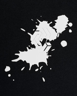 CRONOS PAINT STROKE AIR S/S TEE【BLACK】