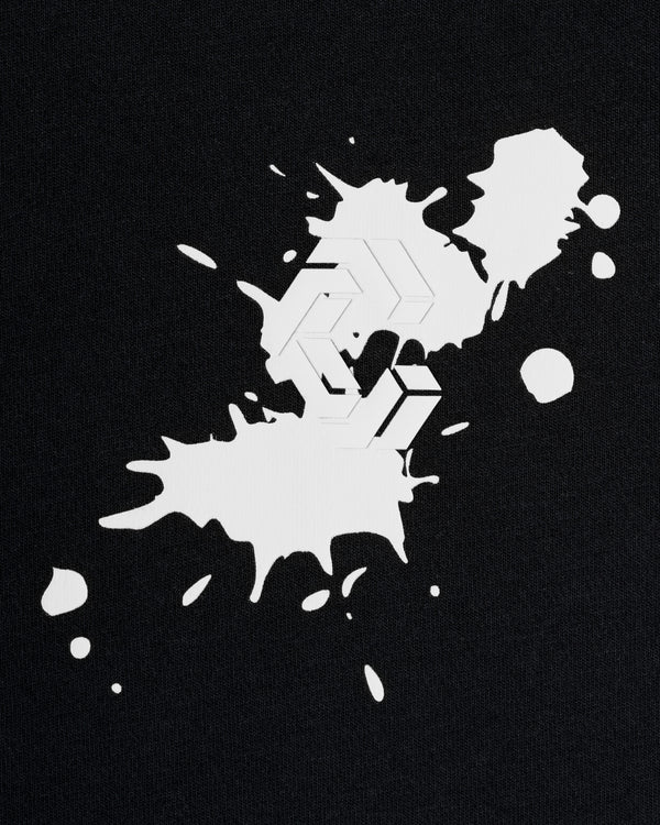 CRONOS PAINT STROKE AIR S/S TEE【BLACK】