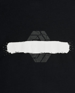 CRONOS PAINT STROKE AIR S/S TEE【BLACK】