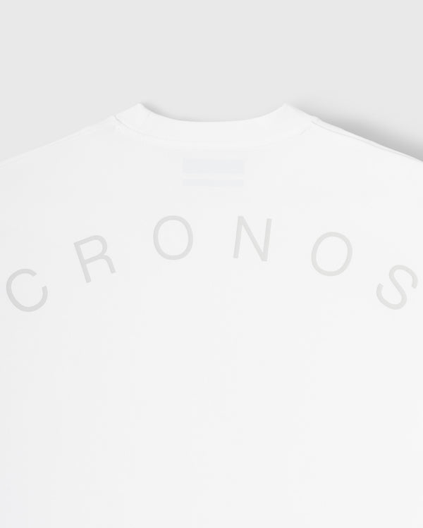CRONOS SLASH LINE  S/S TEE【WHITE】