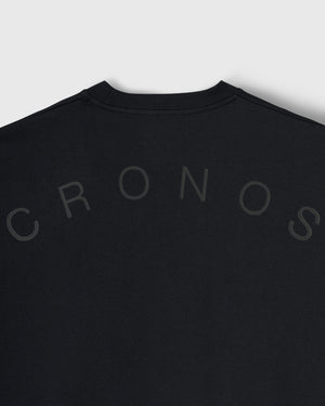 CRONOS SLASH LINE  S/S TEE【BLACK×T.BLUE】