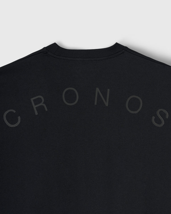 CRONOS SLASH LINE  S/S TEE【BLACK】